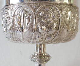 English sterling silver Ciborium